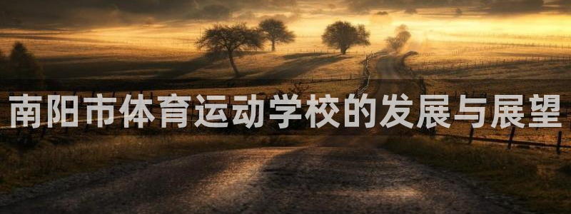 南阳市体育运动学校的发展与展望