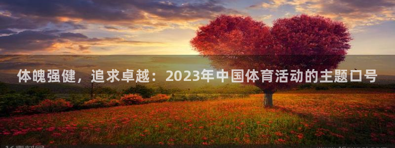 体魄强健，追求卓越：2023年中国体育活动的主题口号