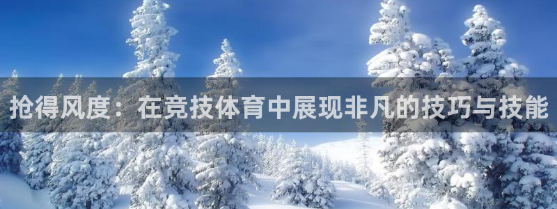 抢得风度：在竞技体育中展现非凡的技巧与技能