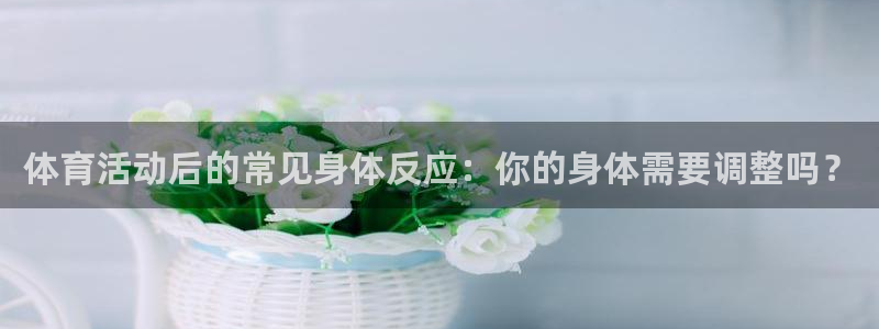 体育活动后的常见身体反应：你的身体需要调整吗？